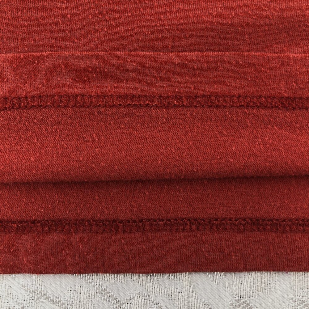 Fox Racing Red V-Neck Graphic Tee Shirt Slim Fit Cotton/Polyester Blend Size S - Picture 8 of 11